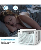 Slickblue 15000 Btu Window Air Conditioner-White