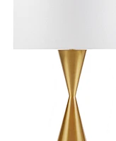 Ink+Ivy Gold Hourglass Metal Table Lamp
