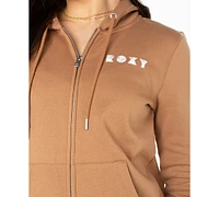 Roxy Juniors' Evening Hike Graphic Zippered Hoodie