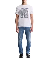 Calvin Klein Men's Faded City Logo Graphic T-Shirt