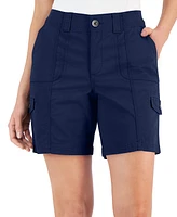Style & Co Women's Comfort-Waist Cargo Shorts, Created for Macy's