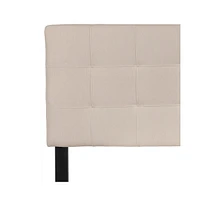 Quilted Tufted Full Upholstered Headboard