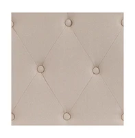 Arched Full Button Tufted Upholstered Headboard