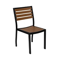 Kersey Piece Patio Table And Chairs Set Faux Wood And Metal Indoor/Outdoor Table And Chairs With All-Weather Purpose