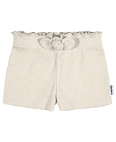 Gerber Baby Girls Pull-On Knit Shorts, 3-Pack