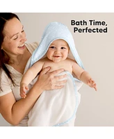 Luxe Baby Hooded Towel, Organic Bath Towels, Beach Towel for Newborn, Kids