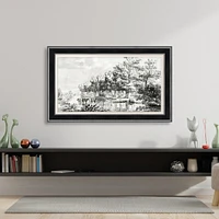 Deco Tv Frames 50" Customizable Frame for Samsung The 2021-2024