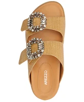 Arezzo Women's Paisley Embellished Footbed Sandal