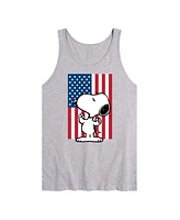 Hybrid Apparel Peanuts Flag Mens Jersey Tank