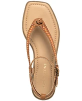 Sun + Stone Murphyy Woven Thong Sandals, Created for Macy's