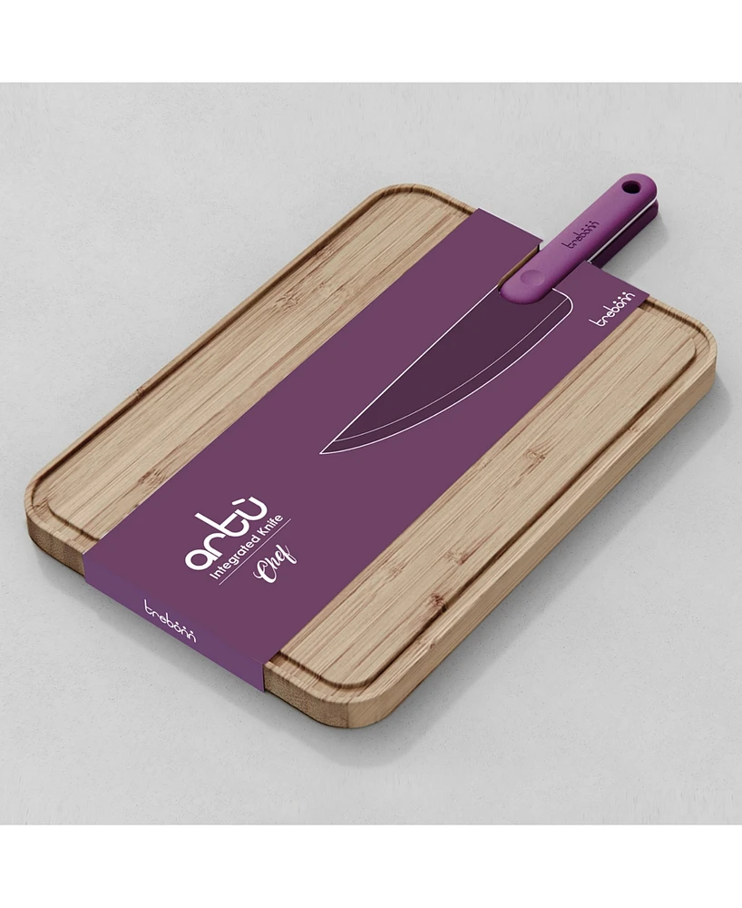 Trebonn Artu 2pc. Chef Board with Knife Set