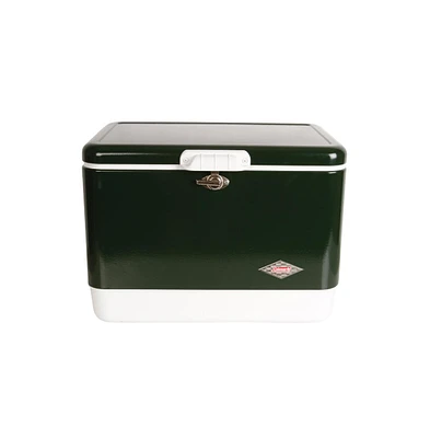 Coleman Vintage 54 Qt. Steel Belted Cooler, Green