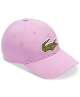 Lacoste Men's Adjustable Croc Logo Cotton Twill Baseball Cap