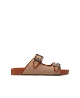 Coach Men's Canvas Buckle Strap Sandal