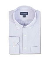 Scott Barber Men's Stretch Lilac Dobby Check