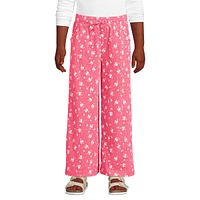 Lands' End Girls Pull On Knit Gauze Wide Leg Pants