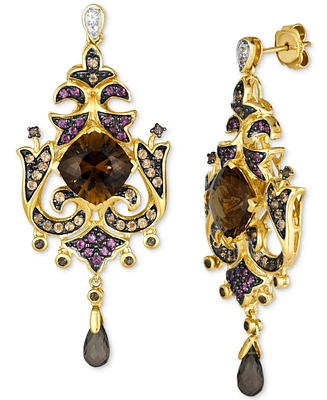 Le Vian Multi-Gemstone Gothic Drop Earrings (9