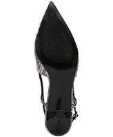 Steve Madden Women's Legaci Rhinestone Kitten-Heel Slingback Pumps