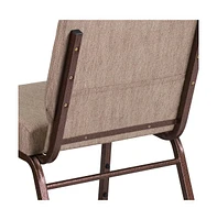 Emma+Oliver 21"W Stackable Church/Reception Guest Chair