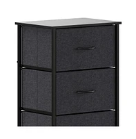 Marley 4 Drawer Storage Dresser With Cast Iron Frame