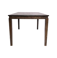 Hayden Wooden Dining Table With Tapered Legs