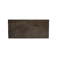 Matty Rustic Coffee Table With Lower Shelf, Farmhouse Style Solid Wood Accent