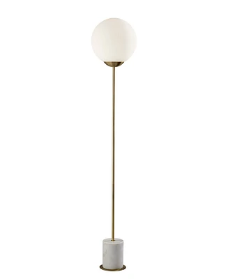 Adesso 65" Terra Floor Lamp - Antique