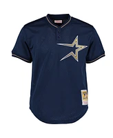 Mitchell Ness Men's Craig Biggio Navy Houston Astros Cooperstown Collection Batting Practice Jersey