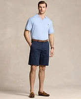 Polo Ralph Lauren Men's Big & Tall Cotton Interlock Johnny-Collar Shirt