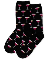 Hot Sox Women's Cosmopolitan Crew Socks