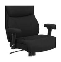 Emma+Oliver 400 Lb. Big & Tall Mid-Back Swivel Clean Line Stitch Ergonomic Task Office Chair