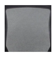 Emma+Oliver Mid-Back Mesh Swivel Ergonomic Task Office Chair With Gray Frame & Flip-Up Arms