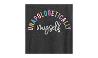 Hybrid Apparel Trendy Plus Unapologetically Myself Graphic T-Shirt