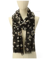 Coach Women's Daisy Cluster Printed Oblong Scarf