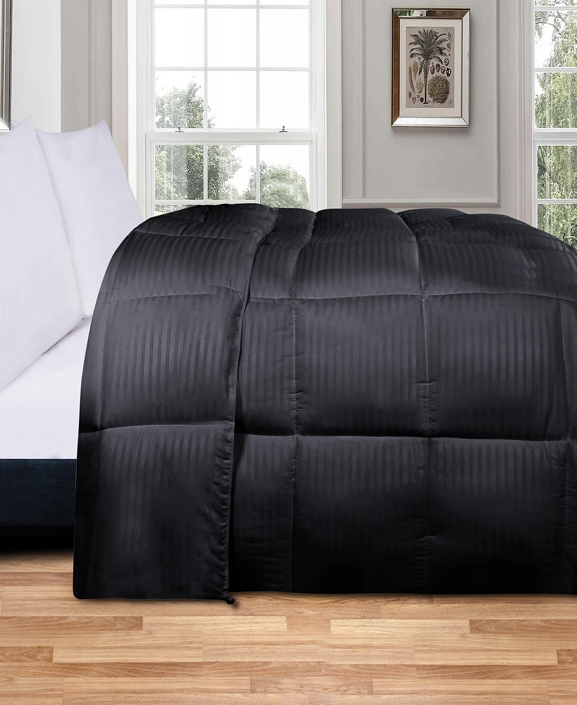 Superior Striped Down Alternative Comforter