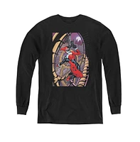 Batman Boys Youth Harley First Long Sleeve Sweatshirts