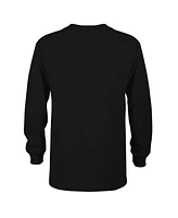 Batman Boys Youth Black & Gold Embossed Long Sleeve Sweatshirts