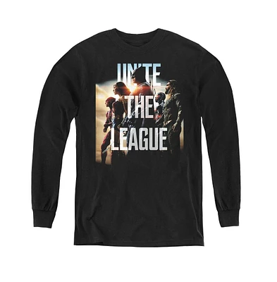 Justice League Boys Movie Youth Dawn Long Sleeve Sweatshirts