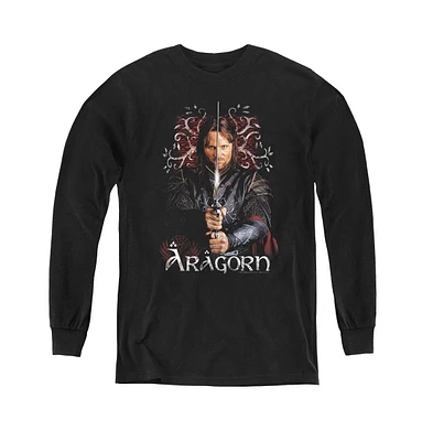 Lord Of The Rings Boys Youth Aragorn Long Sleeve Sweatshirts
