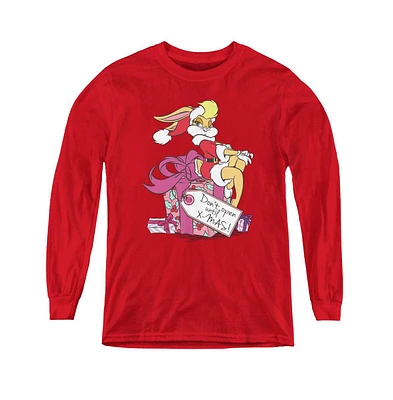 Looney Tunes Boys Youth Lola Present Long Sleeve Sweatshirts
