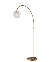 Adesso 72" Magnolia Arc Lamp - Antique