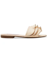 Steve Madden Women's Lilou Ruffle Slide Sandals