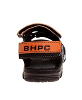 Beverly Hills Polo Club Toddler Double Hook and Loop Sport Sandals