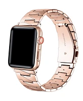 Posh Tech Unisex Scarlett Stainless Steel Band for Apple Watch Size- 42mm,44mm,45mm,49mm