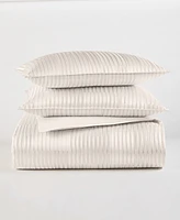 Hotel Collection Metallic Strie 3-Pc. Duvet Cover Set, Full/Queen, Exclusively at Macy's