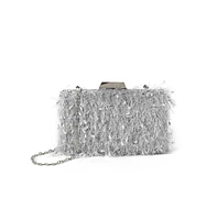 Haute Sauce Women's Fringe Clutch Bag