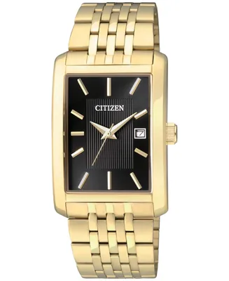 Citizen Men's Gold-Tone Stainless Steel Bracelet Watch 38mm BH1673