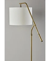 Adesso 60" Milo Floor Lamp - Antique