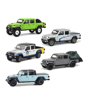 Greenlight Collectibles 1/64 Greenlight Jeep Gladiator Vehicle Set