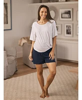 Angel Maternity Soft Lounge Shorts